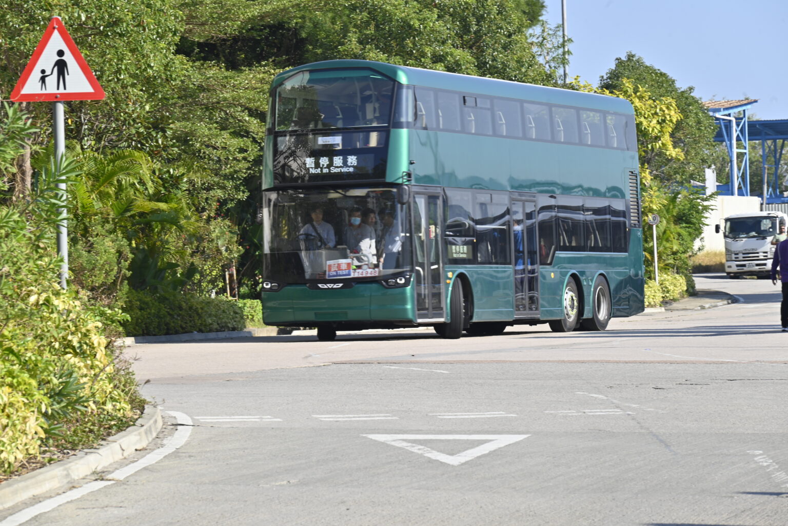 Wrightbus Electroliner電動雙層巴士成功通過「傾側測試」 - HK Bus Channel 巴士台