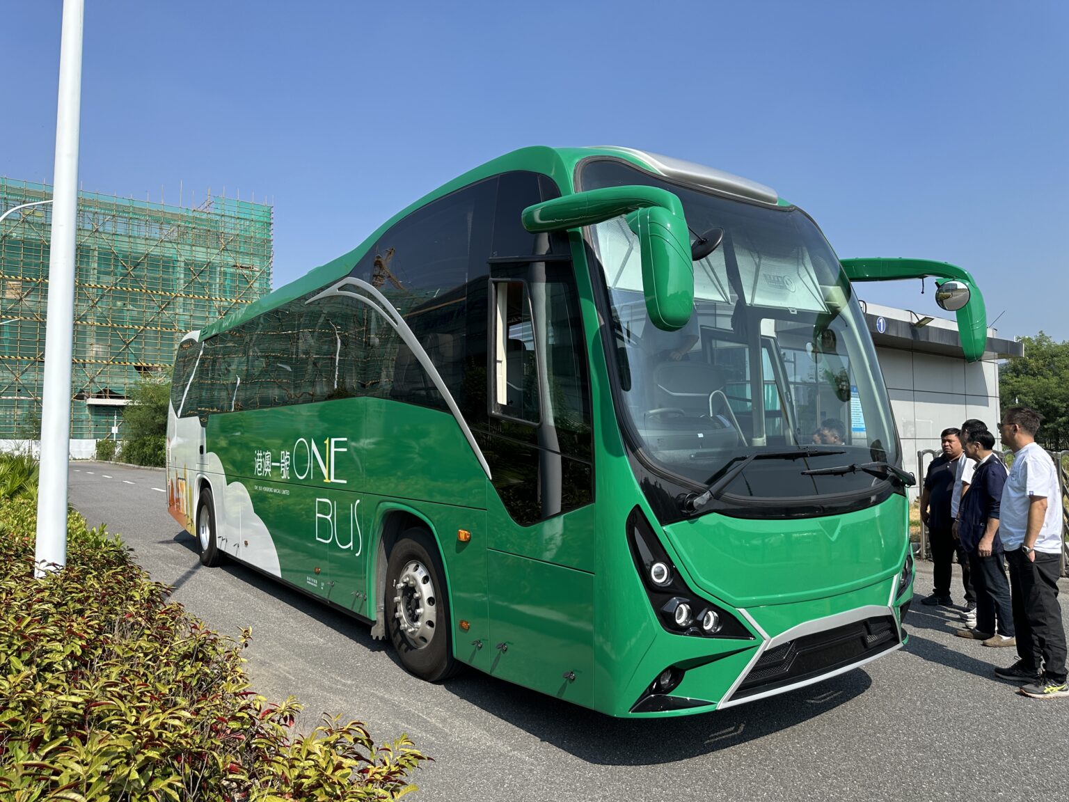 捷聯 JL-020e 電動旅遊巴 首度業界試車 - HK Bus Channel 巴士台